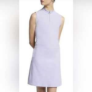 Nike | Purple Lilac Flex Floral Lace Zip Golf Tennis Pickleball Dress - Size L